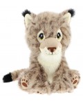 Плюшена играчка с клипс Keel Toys Keeleco – Дива котка, 23 cm