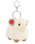 Плюшена играчка с клипс Keel Toys Keeleco - Овца, 12 cm