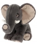 Плюшена играчка с клипс Keel Toys Keeleco – Слонче, 18 cm