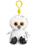 Плюшена играчка с клипс за раница Keel toys - Бухалче, 12 cm