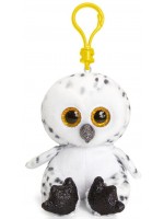 Плюшена играчка с клипс за раница Keel toys - Бухалче, 12 cm