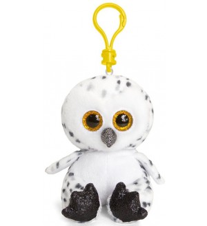 Плюшена играчка с клипс за раница Keel toys - Бухалче, 12 cm