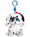 Плюшена играчка с клипс за раница Keel toys - Далматинец, 12 cm