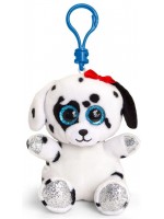 Плюшена играчка с клипс за раница Keel toys - Далматинец, 12 cm