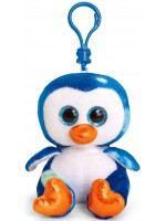 Плюшена играчка с клипс за раница Keel toys - Пингвин, 12 cm