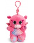 Плюшена играчка с клипс за раница Keel toys - Прасенце, 12 cm