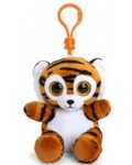 Плюшена играчка с клипс за раница Keel toys - Тигърче, 12 cm