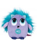 Плюшена играчка с весело гласче Giochi Preziosi - Crazy Kukis със синя коса, 27 cm