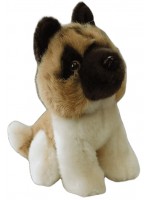 Плюшена играчка Silky- Куче акита, 18 cm