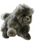 Плюшена играчка Silky - Персийска котка, сива, 23 cm