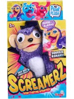 Плюшена играчка Simba Toys - ScreamerZ, Крещяща маймунка
