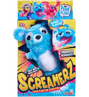 Плюшена играчка Simba Toys - ScreamerZ, Крещяща мечка