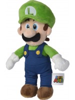 Плюшена играчка Simba Toys Super Mario - Luigi, 30 cm