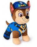 Плюшена играчка Spin Master Paw Patrol - The Dino Movie, Чейс, 20 cm