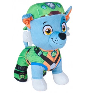 Плюшена играчка Spin Master Paw Patrol - The Dino Movie, Роки, 20 cm Плюшена играчка Spin Master Paw Patrol - The Dino Movie, Роки, 20 cm