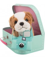 Плюшена играчка Studio Pets - Английски булдог Звезда, с аксесоари