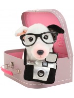 Плюшена играчка Studio Pets - Бултериер Чарли, с аксесоари Плюшена играчка Studio Pets - Бултериер Чарли, с аксесоари