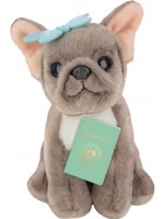 Плюшена играчка Studio Pets - Френски булдог Биби, 16 cm