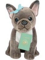 Плюшена играчка Studio Pets - Френски булдог Биби, 23 cm