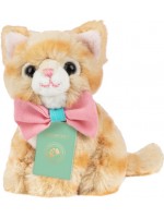 Плюшена играчка Studio Pets - Коте Томи с куфарче, паспорт и стикери, 8 cm  