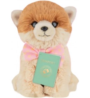 Плюшена играчка Studio Pets - Померан Помпон с папийонка, 16 cm 