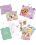 Плюшена играчка Studio Pets - Пудел, Бисквитка с куфарче, паспорт и стикери, 8 cm 
