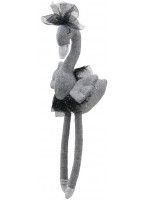 Плюшена играчка The Puppet Company Wilberry Friends - Изящен лебед, 33 cm