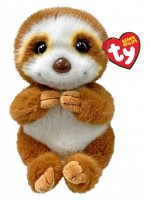 Плюшена играчка TY Toys Beanie Bellies - Ленивец Stella, 15 cm