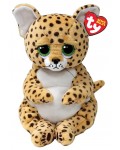 Плюшена играчка TY Toys Beanie Bellies - Леопард Lloyd, 24 cm