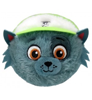 Плюшена играчка TY Toys Beanie Bouncers - Paw Patrol Rocky