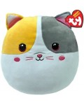 Плюшена играчка TY Toys Squish a Boos - Коте Snuggles, 22 cm