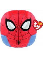Плюшена играчка TY Toys Squish a Boos - Marvel Spiderman, 22 cm