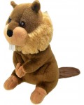 Плюшена играчка Wild Planet - Бобър, 28 cm