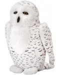 Плюшена играчка Wild Planet - Бял бухал, 22 cm