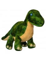 Плюшена играчка Wild Planet - Динозавър Бронтозавър, 40 cm