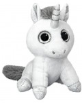 Плюшена играчка Wild Planet - Еднорог, сив, 21 cm