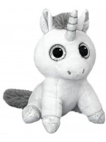 Плюшена играчка Wild Planet - Еднорог, сив, 21 cm