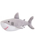 Плюшена играчка Wild Planet - Голяма бяла акула, 36 cm