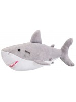 Плюшена играчка Wild Planet - Голяма бяла акула, 36 cm