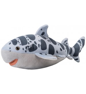 Плюшена играчка Wild Planet - Леопардова акула, 40 cm
