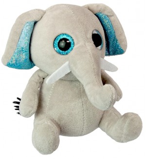 Плюшена играчка Wild Planet - Малко слонче, 18 cm