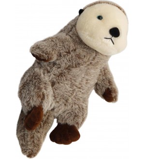 Плюшена играчка Wild Planet - Морска видра, 40 cm 