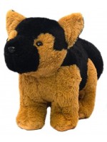 Плюшена играчка Wild Planet - Немска овчарка, 25 cm
