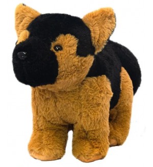 Плюшена играчка Wild Planet - Немска овчарка, 25 cm