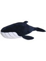 Плюшена играчка Wild Planet - Син кит, 40 cm