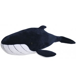 Плюшена играчка Wild Planet - Син кит, 40 cm