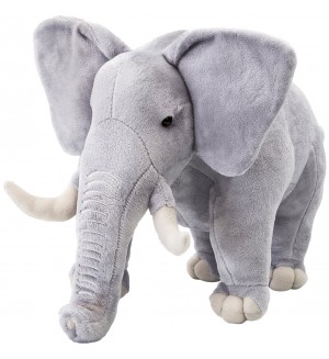 Плюшена играчка Wild Planet - Слонче, 35 cm