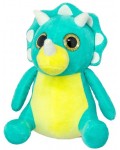 Плюшена играчка Wild Planet - Трицератопс, 17 cm