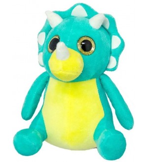 Плюшена играчка Wild Planet - Трицератопс, 17 cm