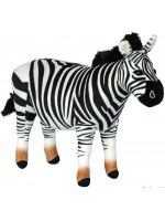 Плюшена играчка Wild Planet - Зебра, 29 cm